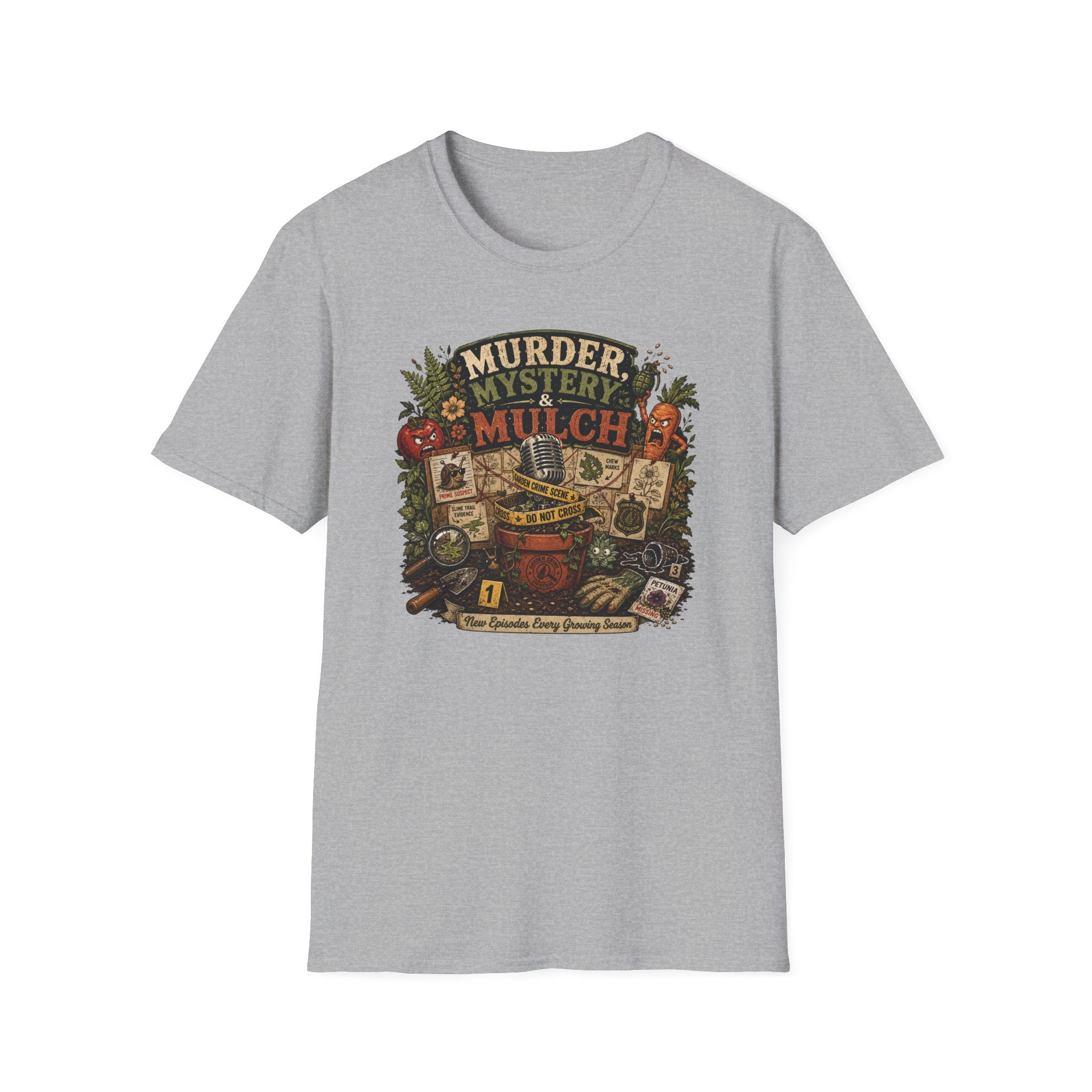 Murder, Mystery & Mulch T-Shirt