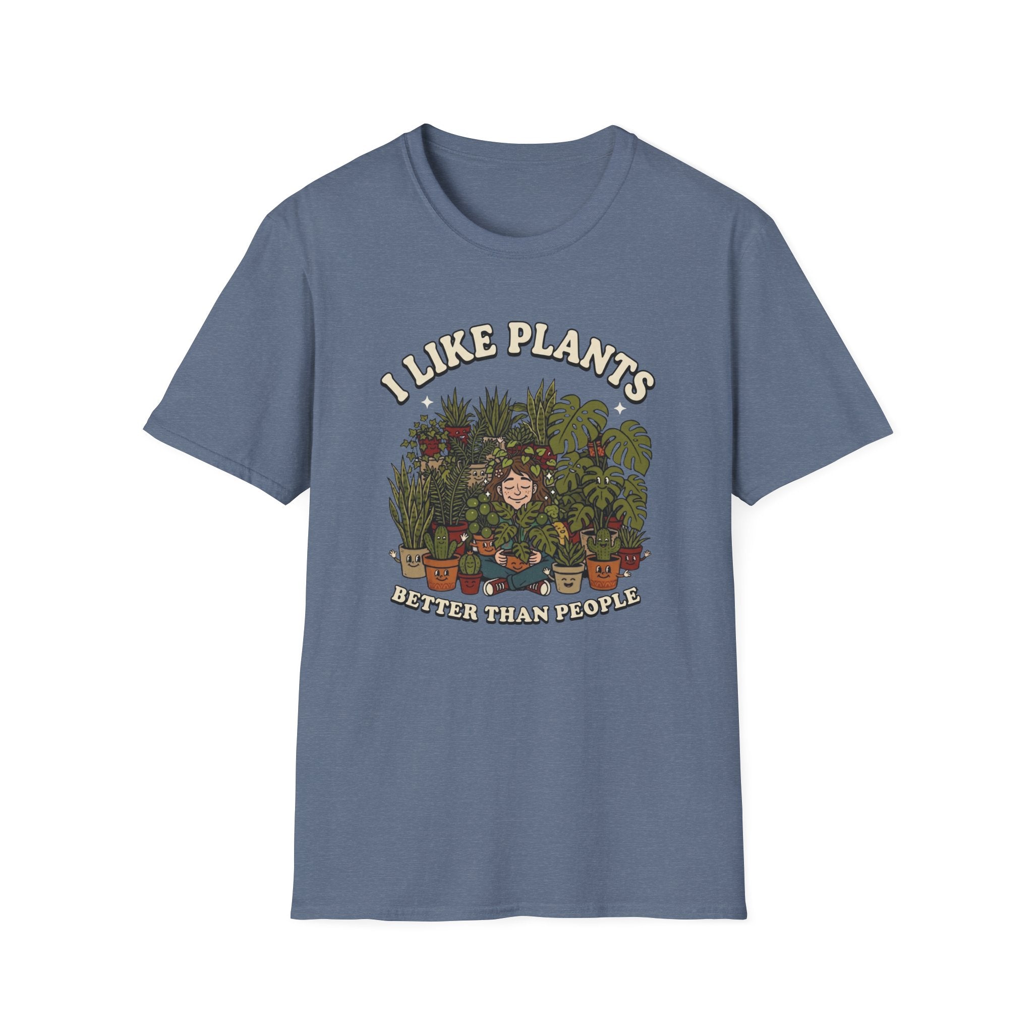 I Like Plants Better Than People T-Shirt