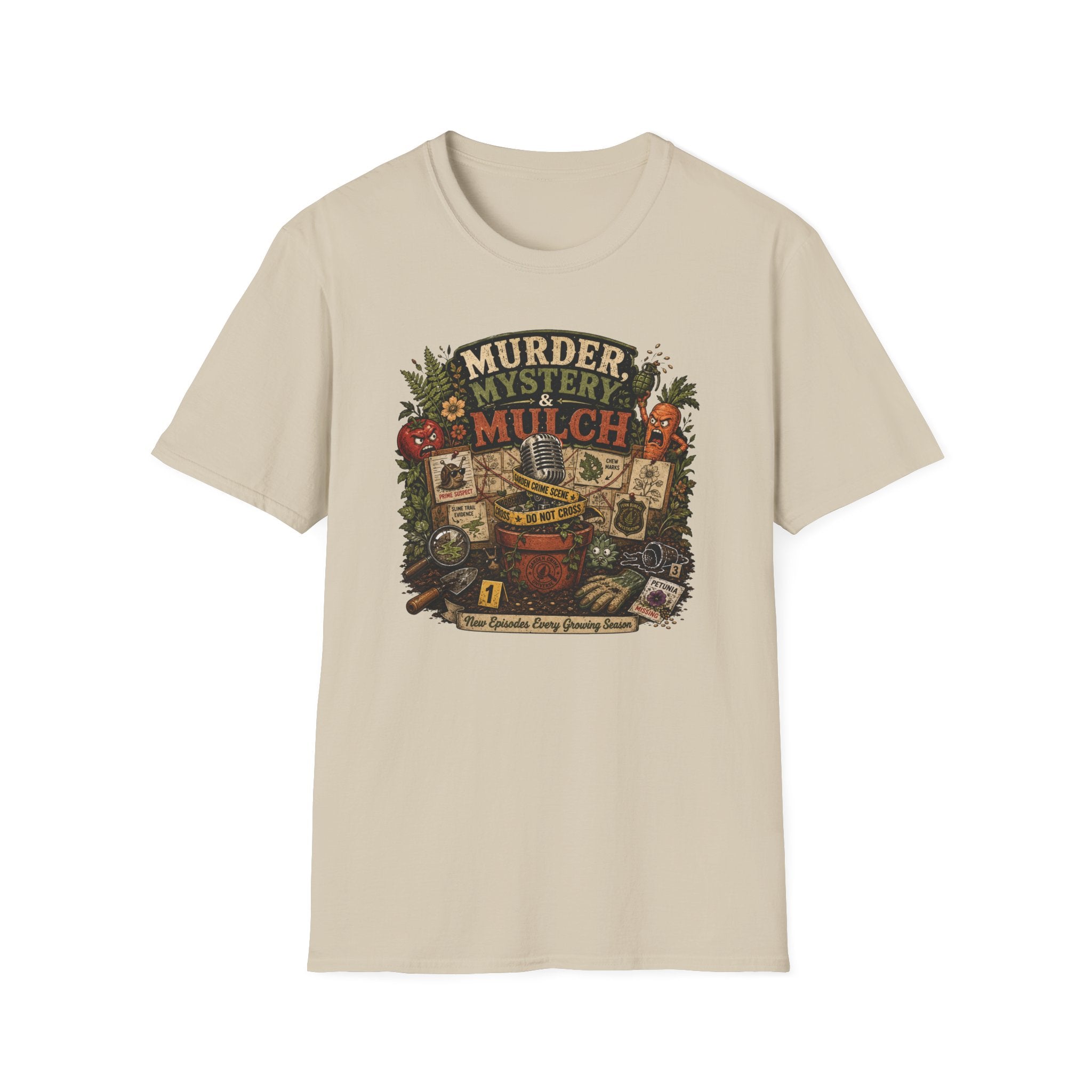 Murder, Mystery & Mulch T-Shirt