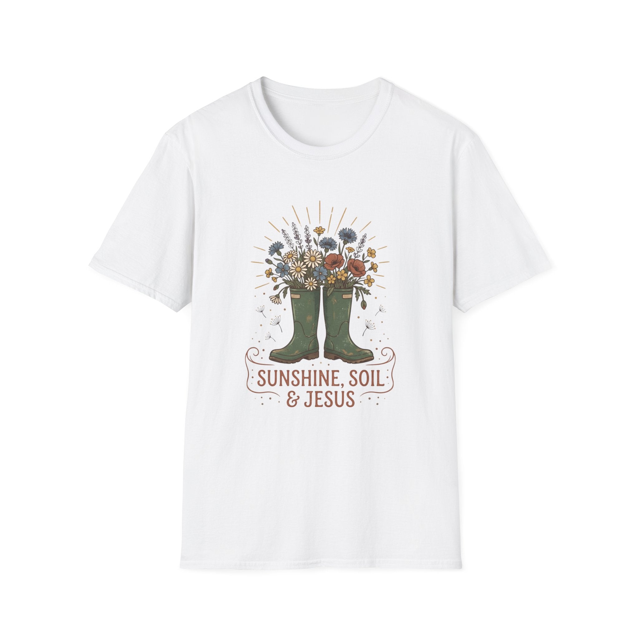Sunshine Soil & Jesus T-Shirt