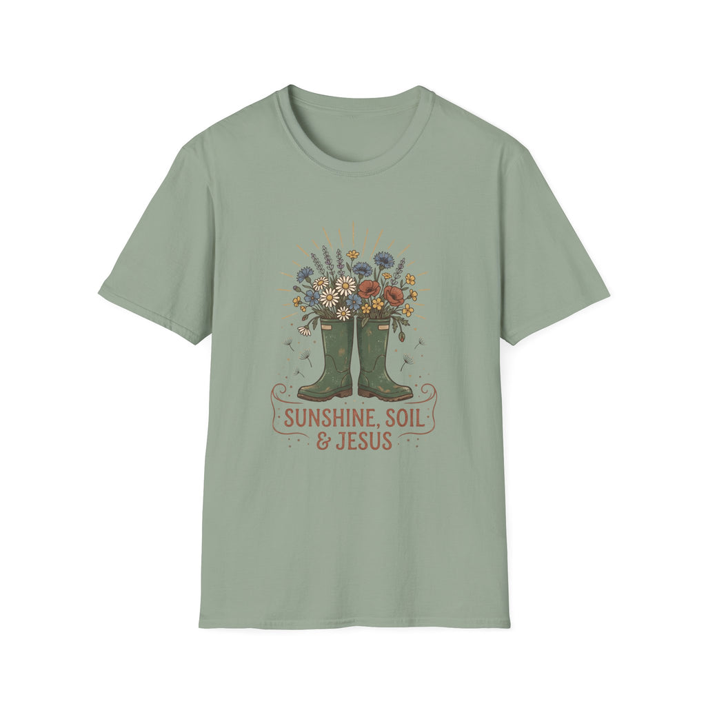 Sunshine Soil & Jesus T-Shirt