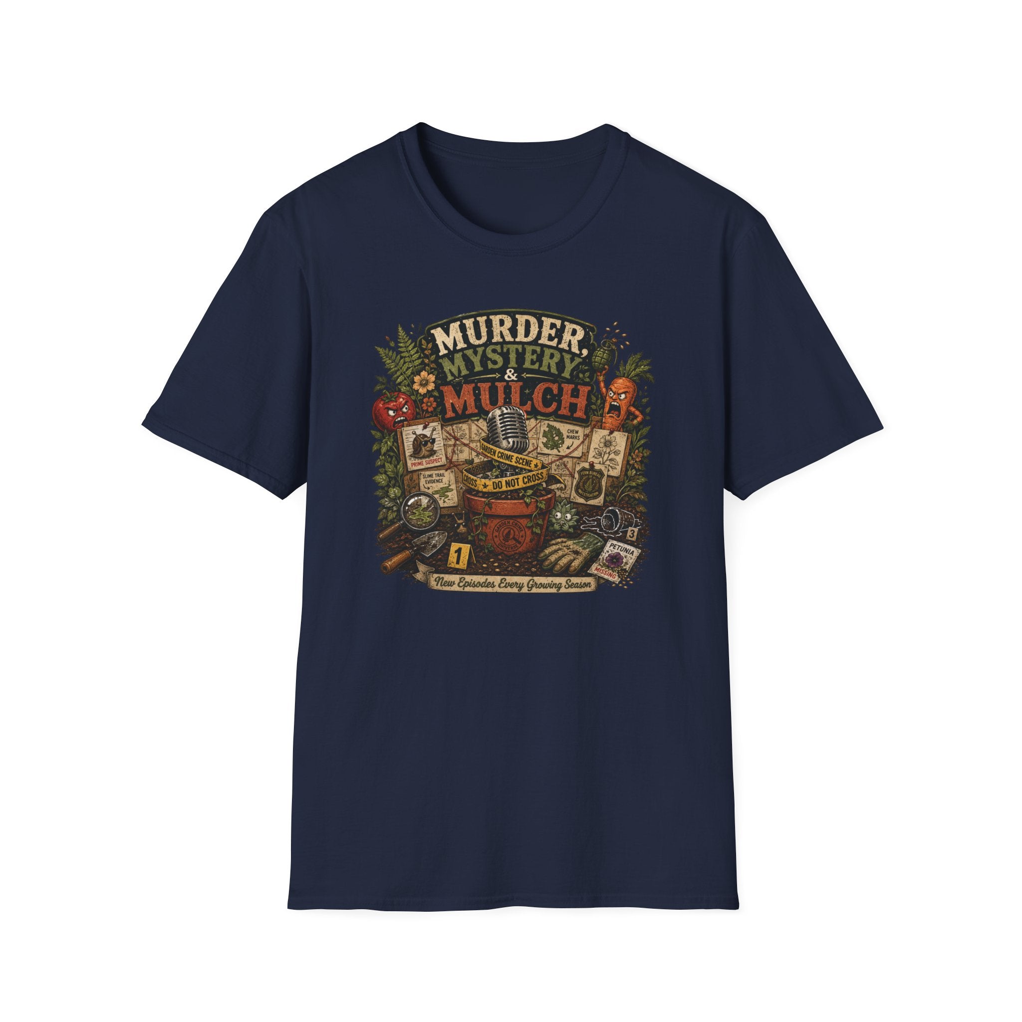 Murder, Mystery & Mulch T-Shirt