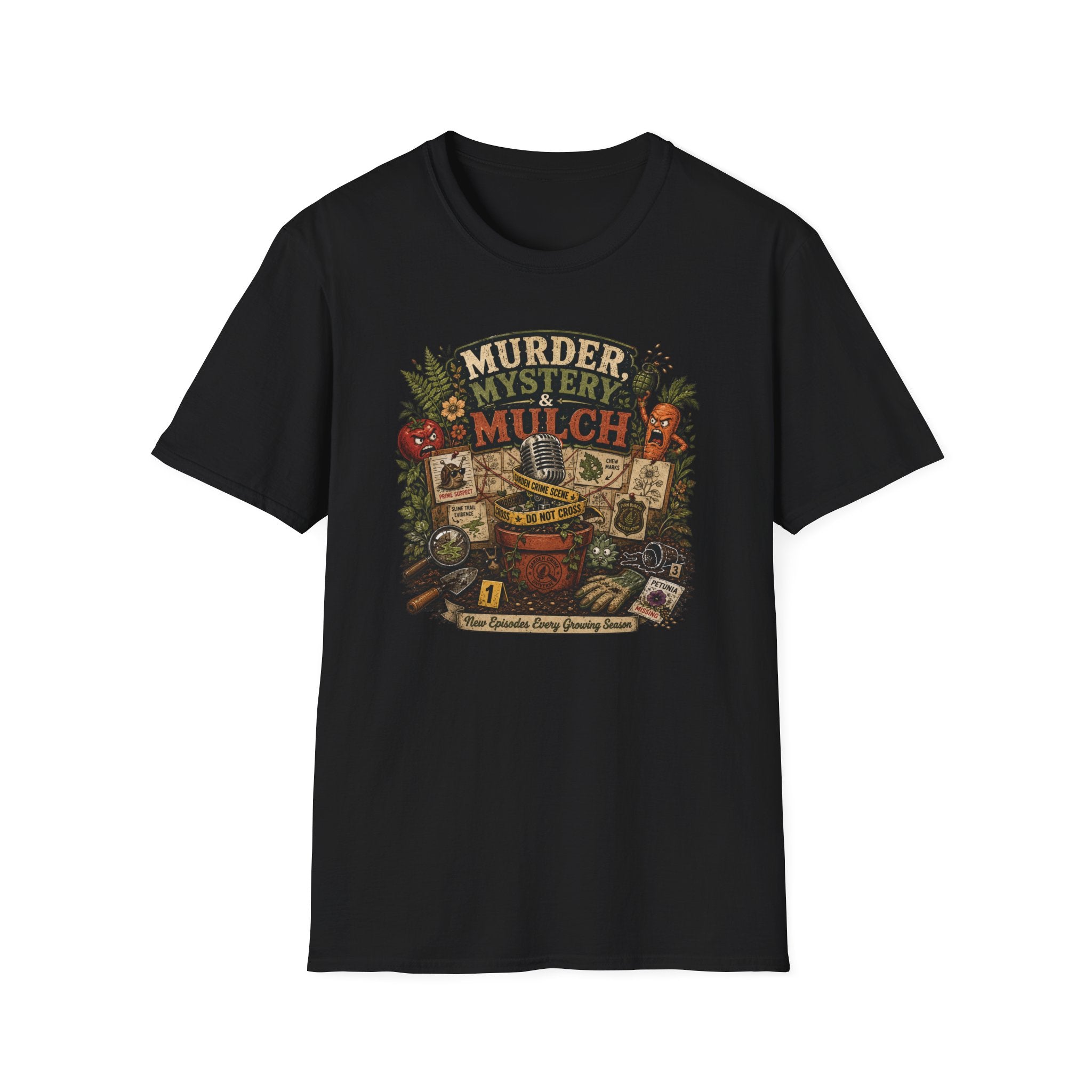 Murder, Mystery & Mulch T-Shirt