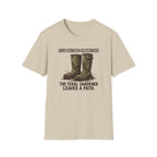 Clean Boots Are For Amateurs T-Shirt