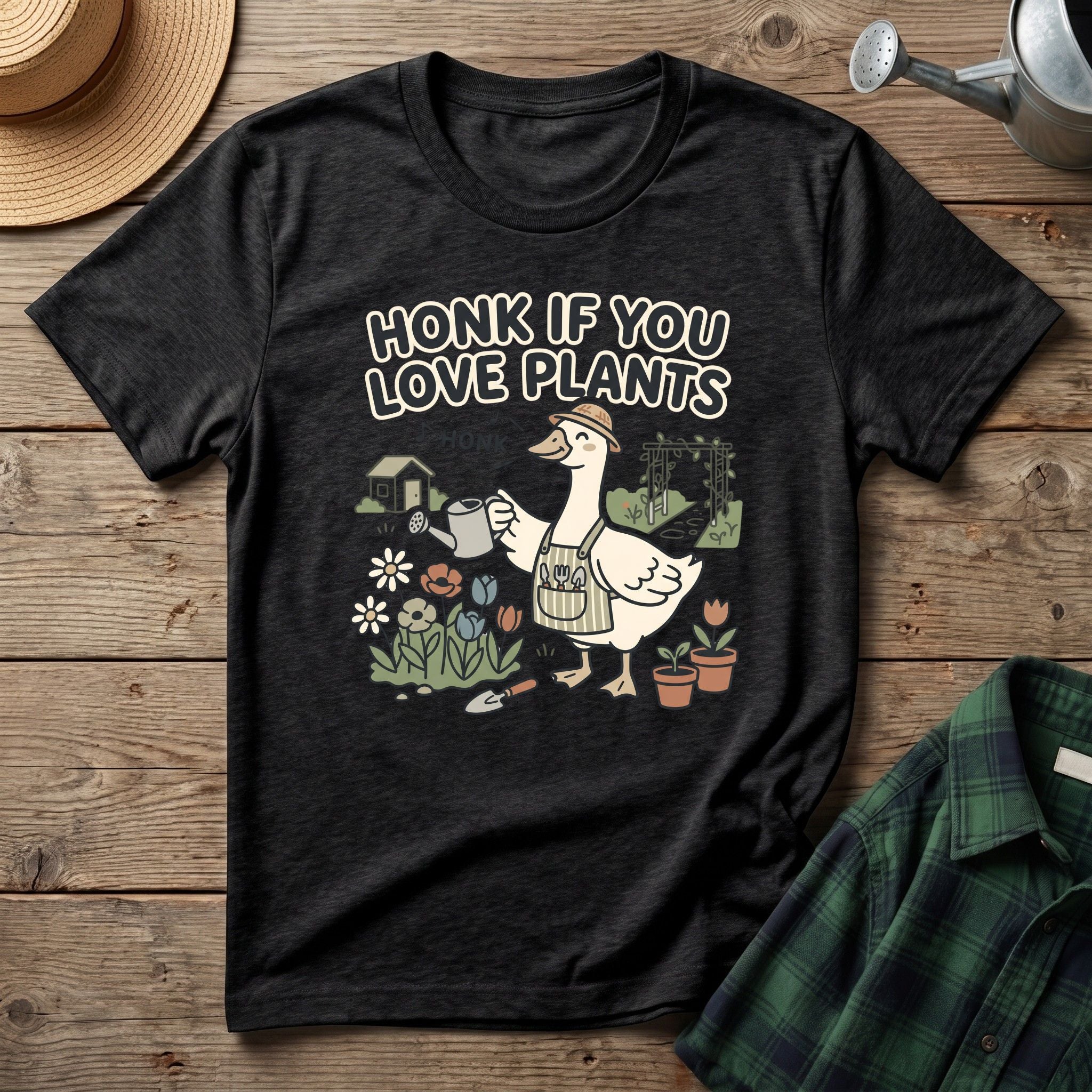 Honk If You Love Plants T-Shirt