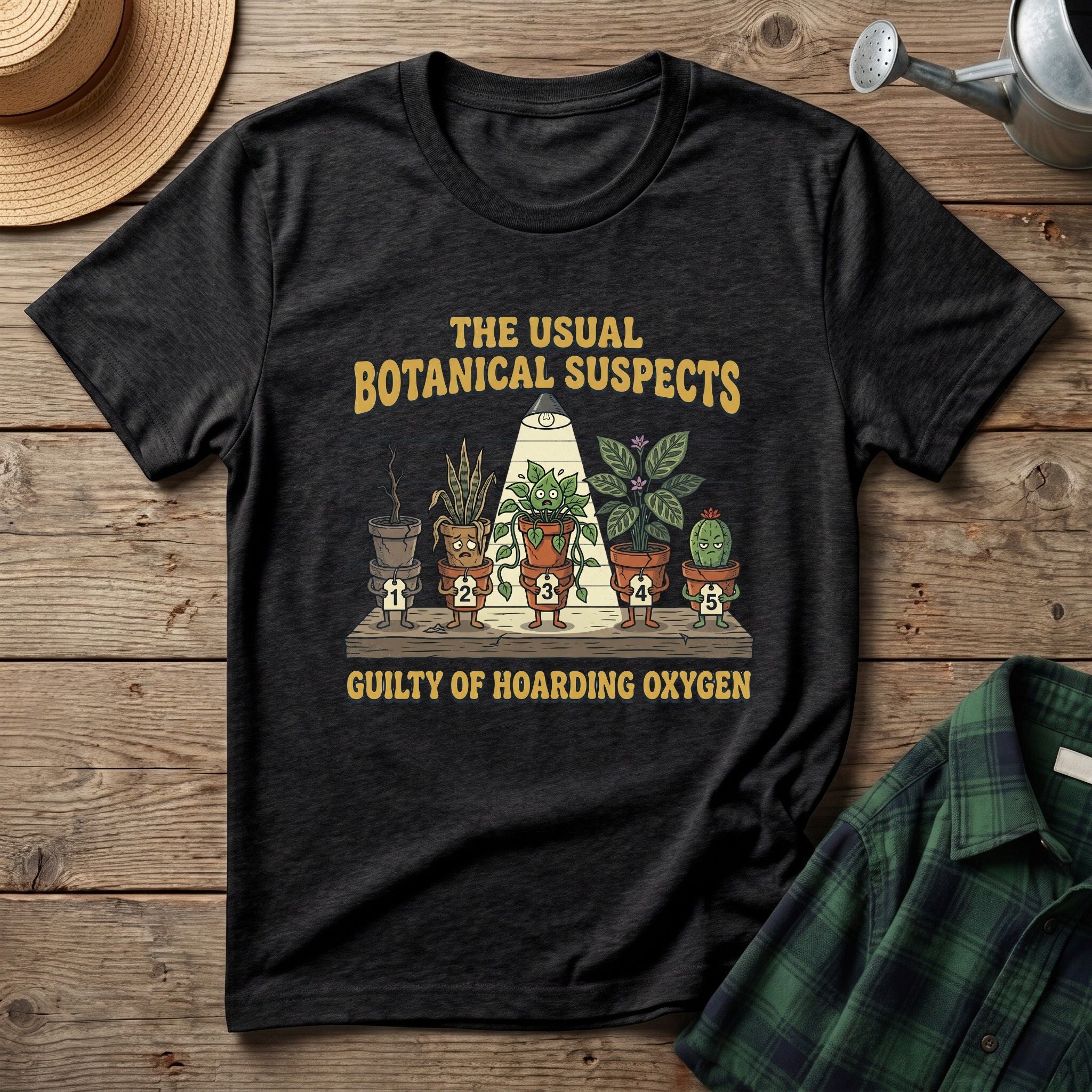 The Usual Botanical Suspects T-Shirt