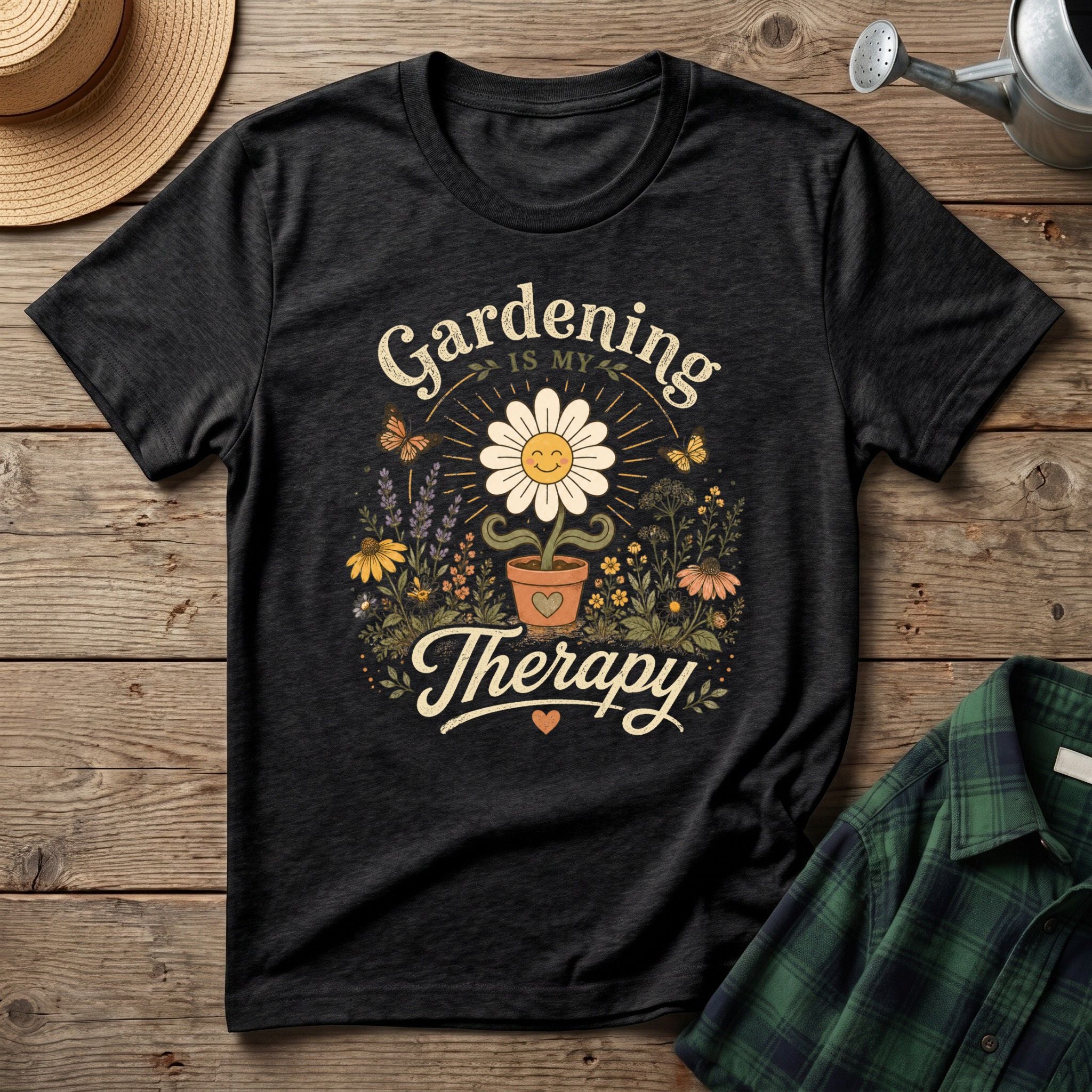 Gardening Is My Therapy T-Shirt