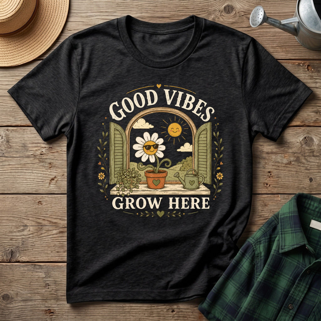 Good Vibes Grow Here T-Shirt