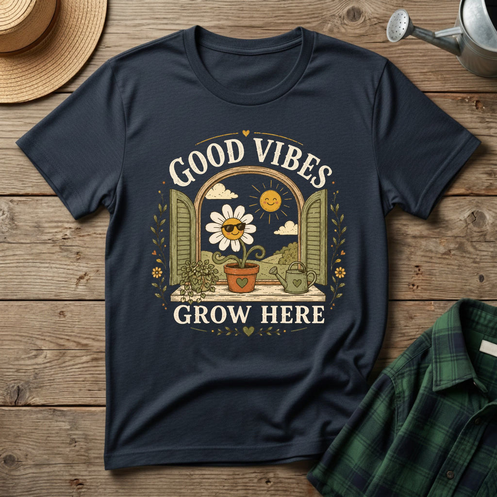 Good Vibes Grow Here T-Shirt