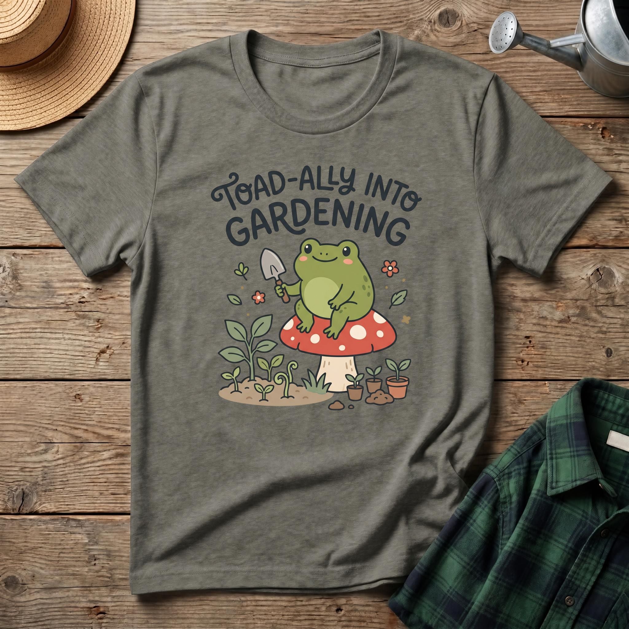 Toad-ally Into Gardening T-Shirt