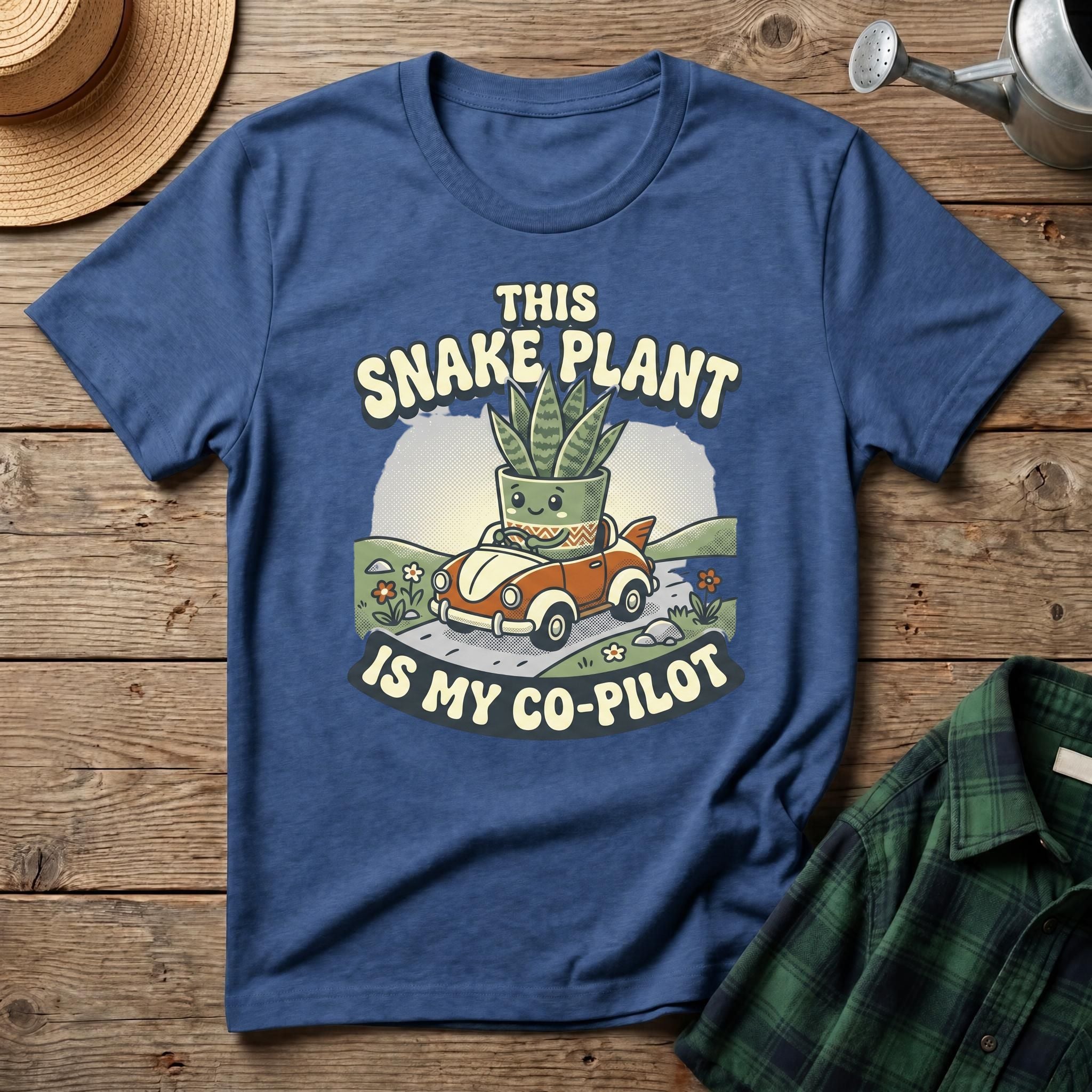 This Snake Plant Is My Co-Pilot T-Shirt