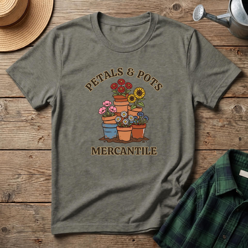 Petals & Pots Mercantile T-Shirt