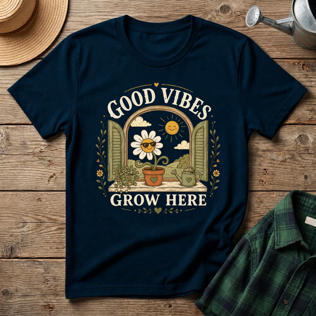 Good Vibes Grow Here T-Shirt