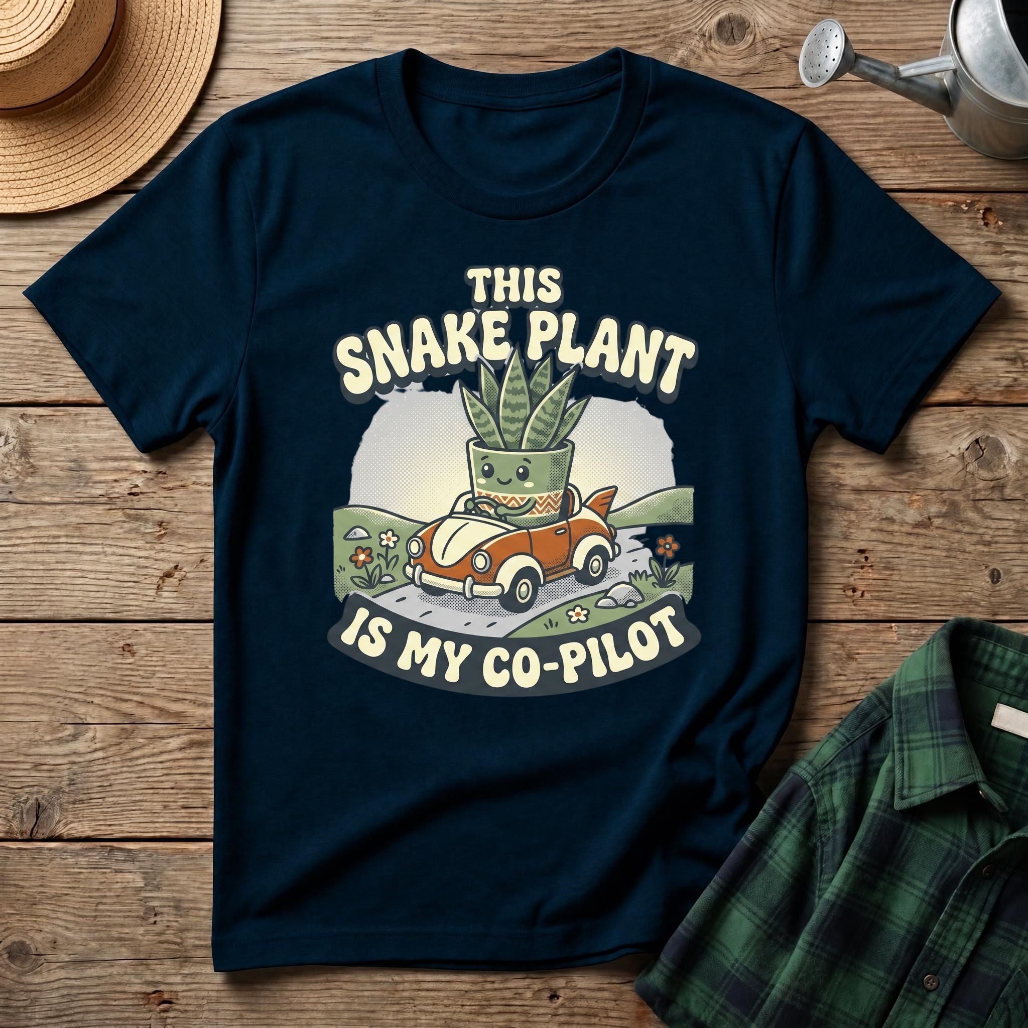 This Snake Plant Is My Co-Pilot T-Shirt