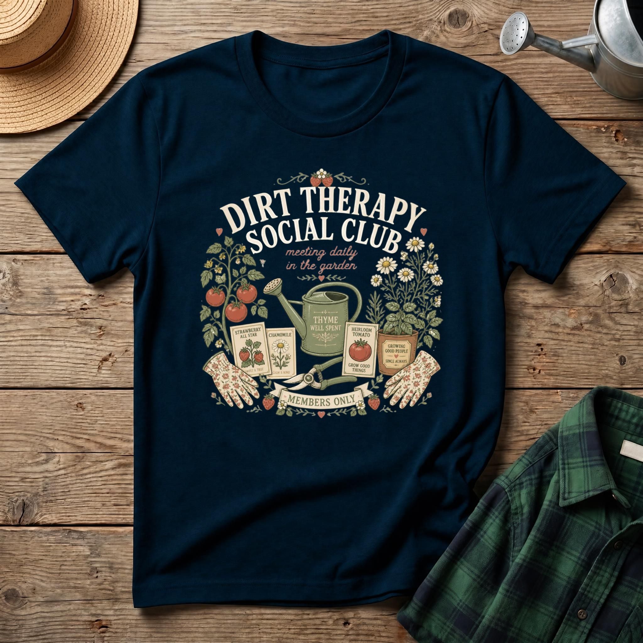 Dirt Therapy Social Club T-Shirt