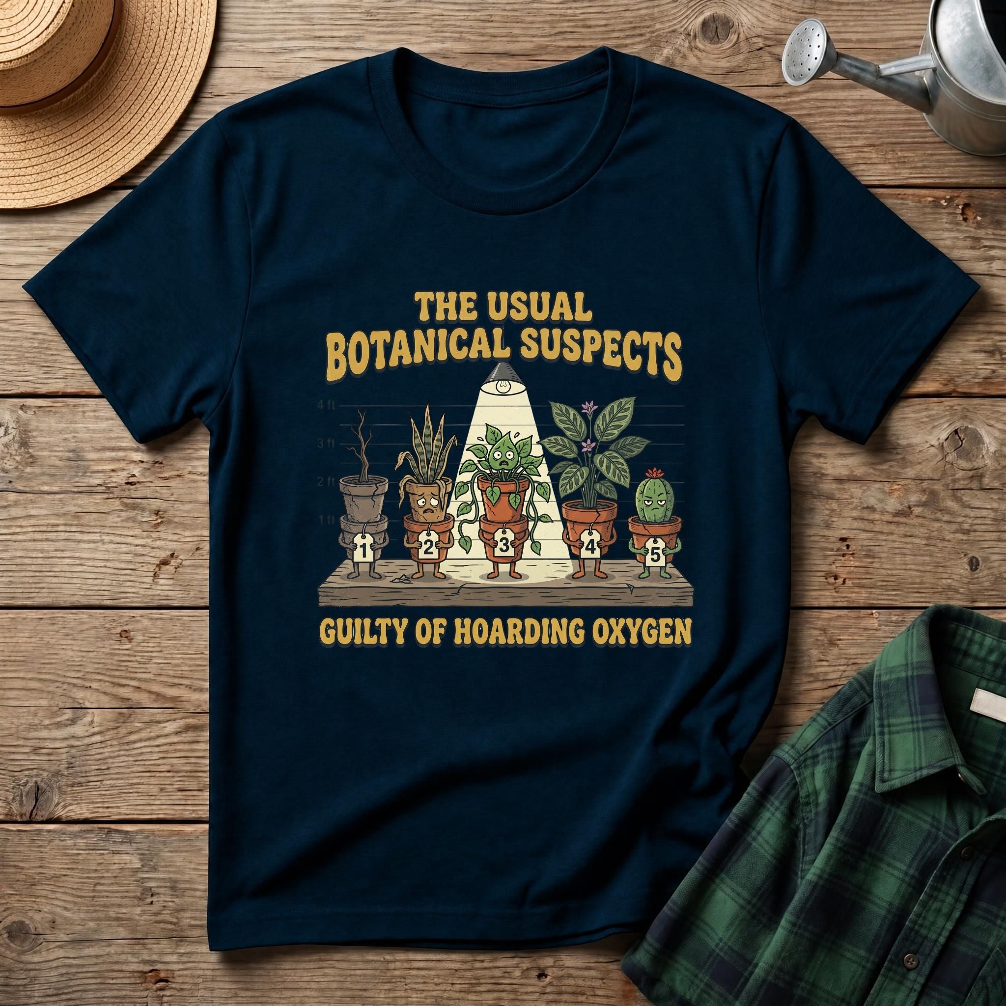The Usual Botanical Suspects T-Shirt