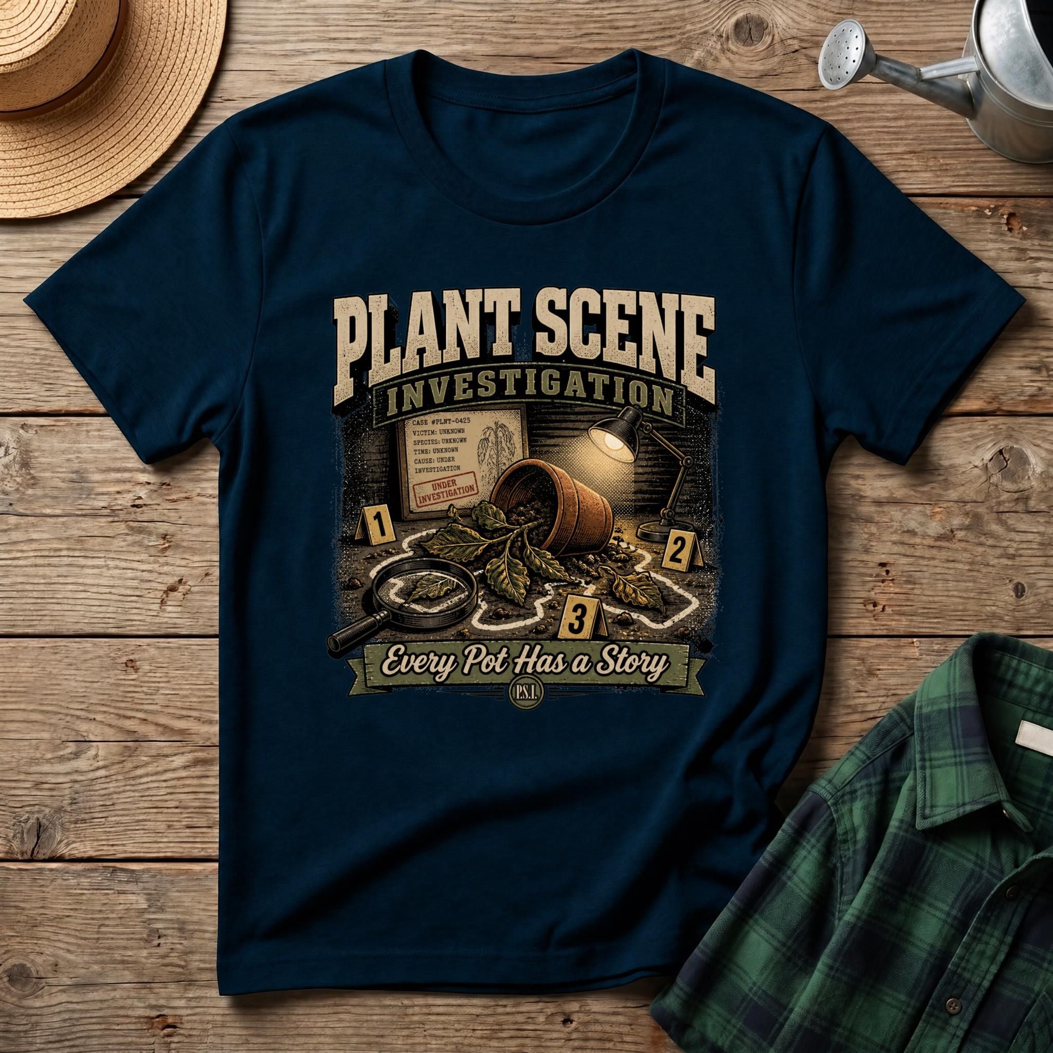 PSI: Plant Scene Investigation T-Shirt