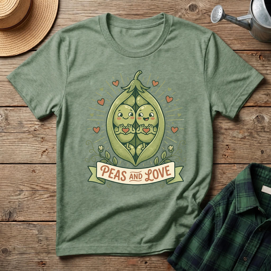 Peas and Love T-Shirt