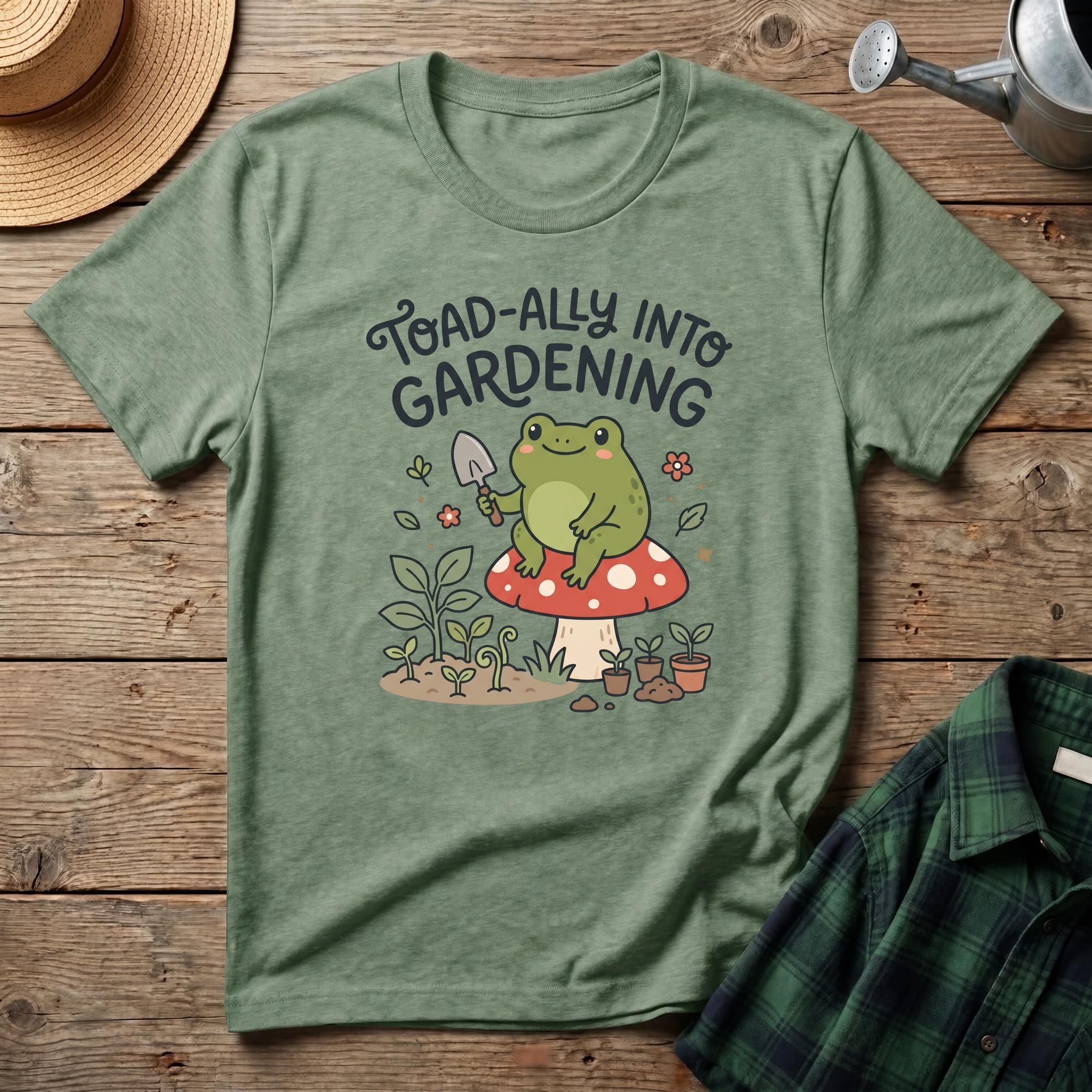 Toad-ally Into Gardening T-Shirt