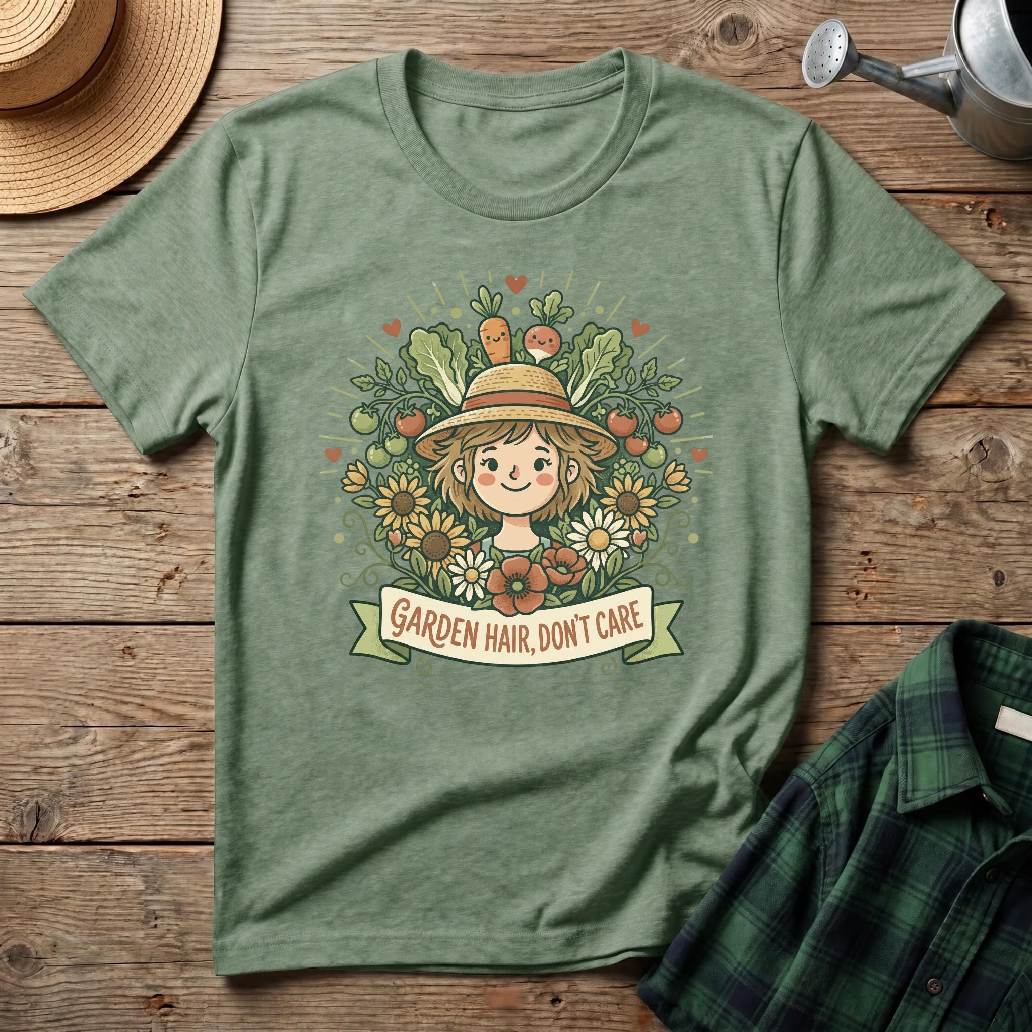 Garden Hair, Don't Care T-Shirt