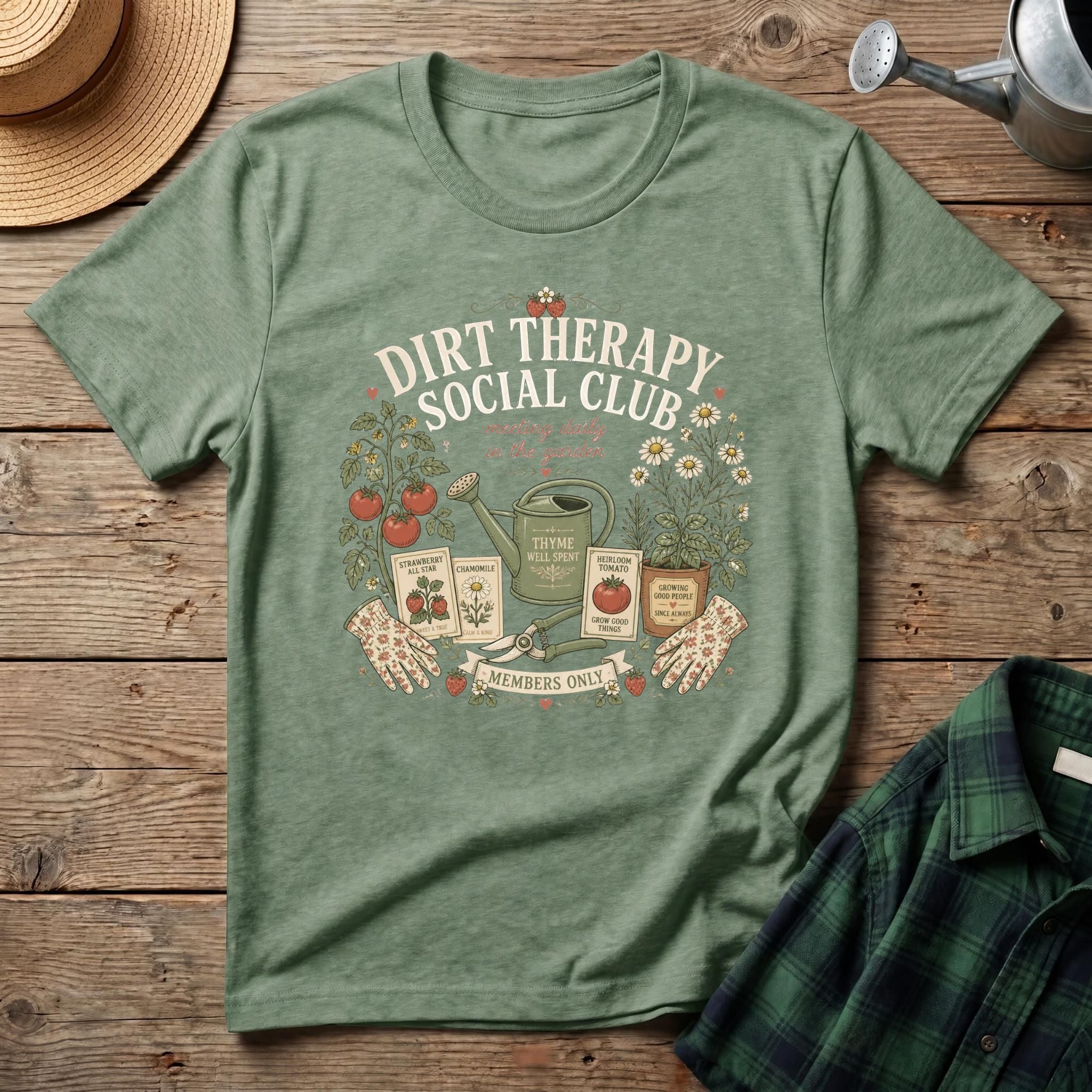 Dirt Therapy Social Club T-Shirt