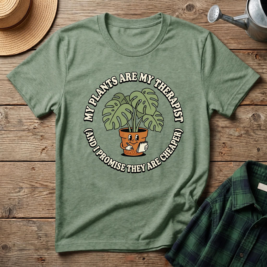 My Plants Are My Therapist T-Shirt