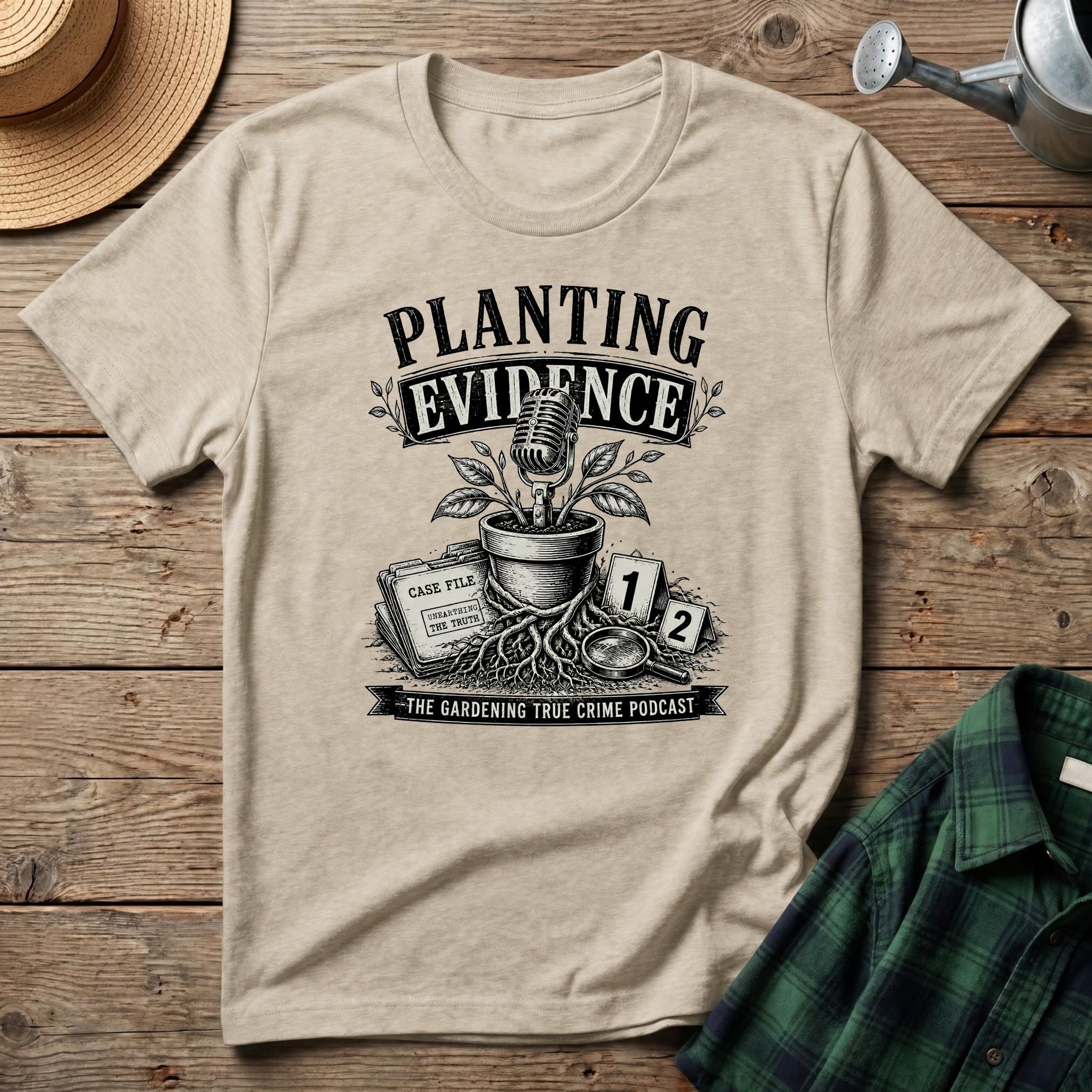 Planting Evidence True Crime T-Shirt