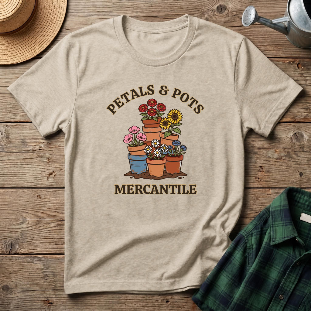 Petals & Pots Mercantile T-Shirt