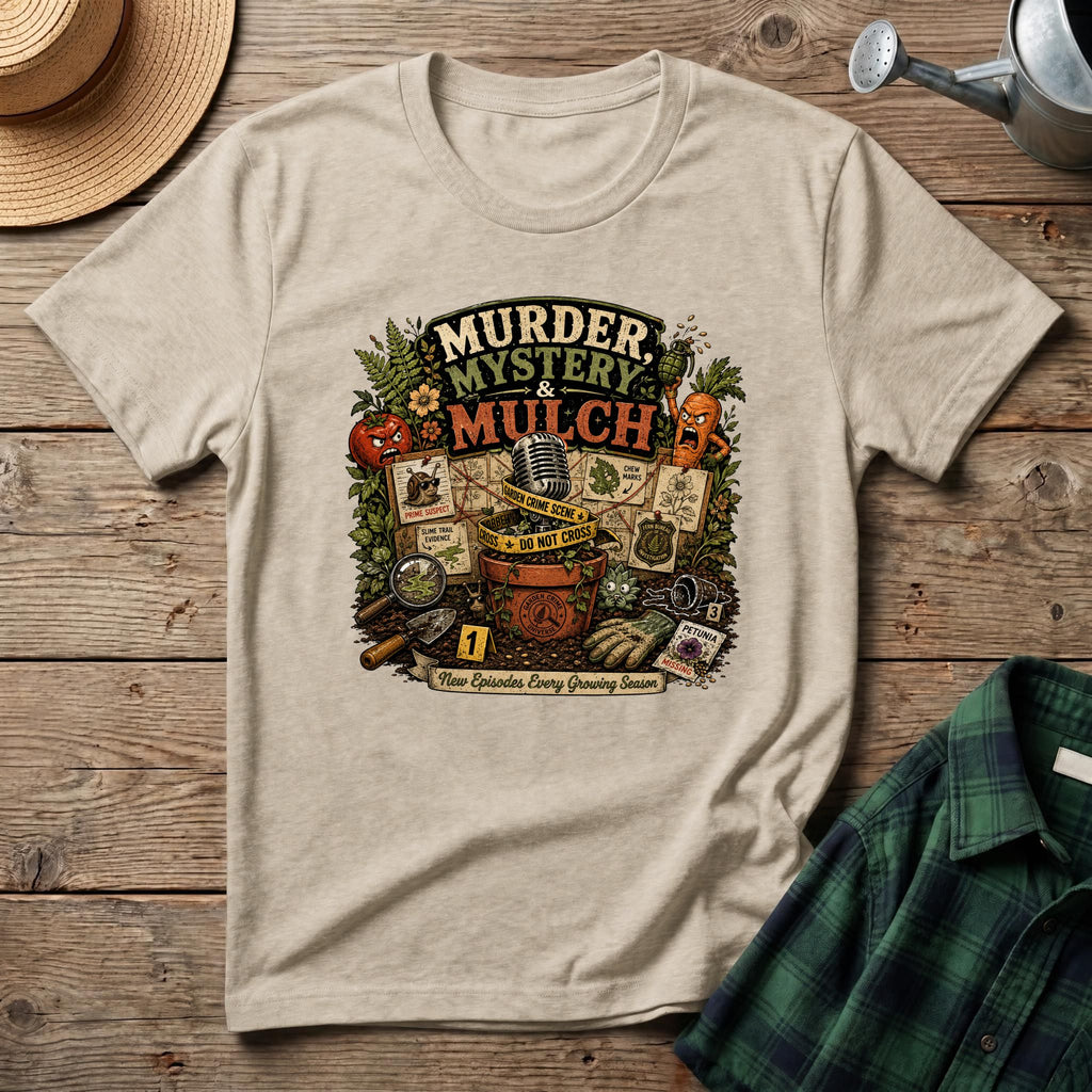 Murder, Mystery & Mulch T-Shirt