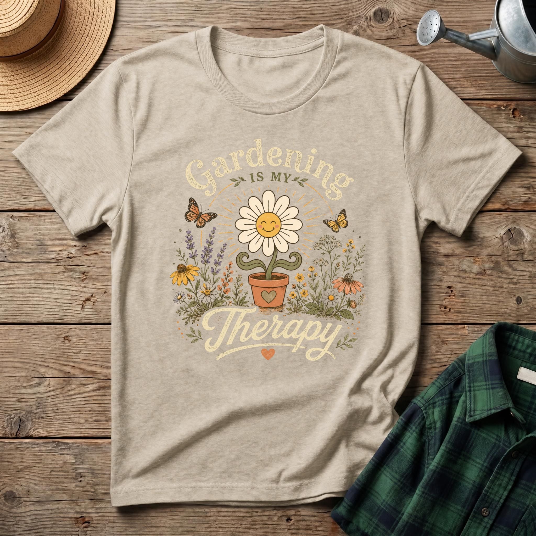 Gardening Is My Therapy T-Shirt