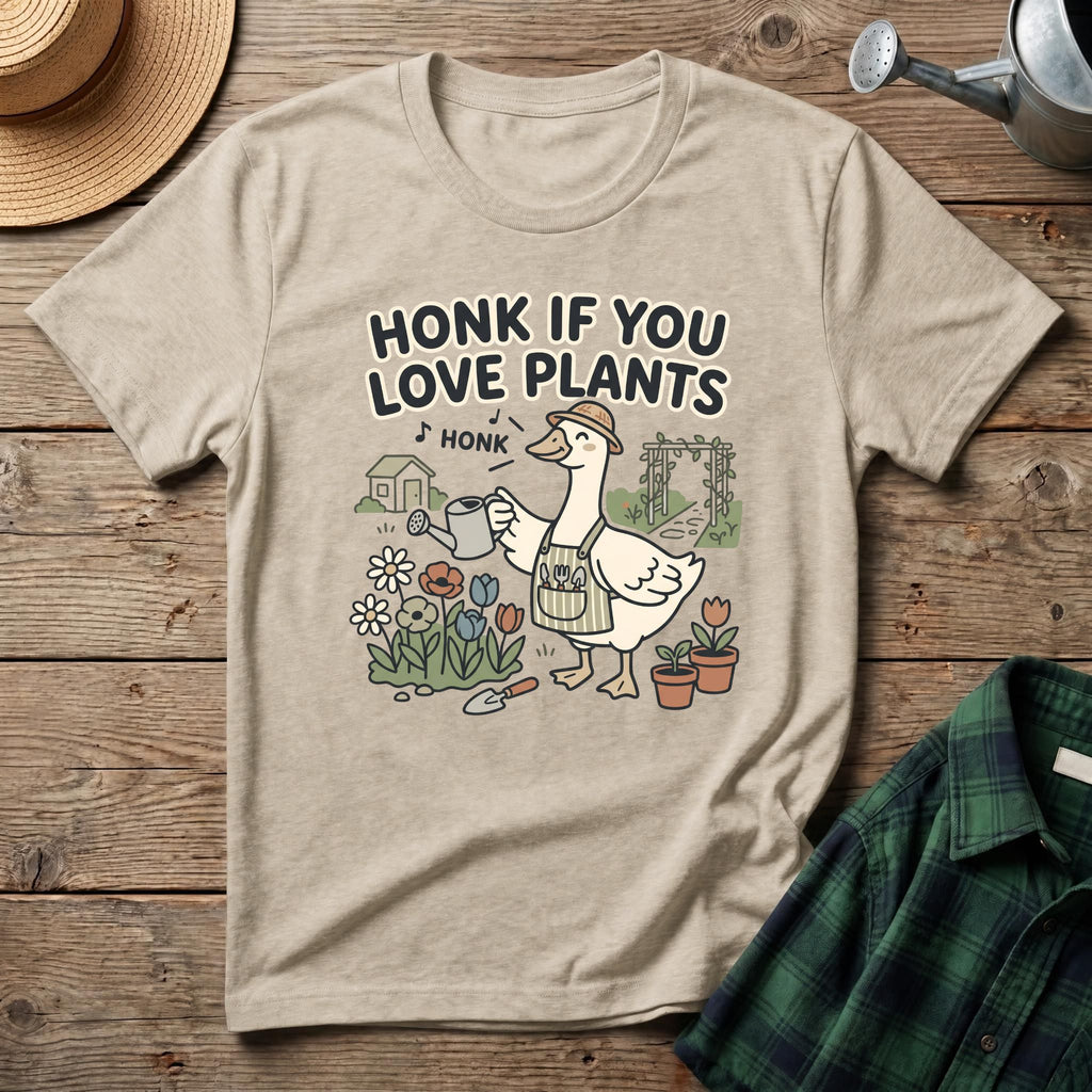 Honk If You Love Plants T-Shirt