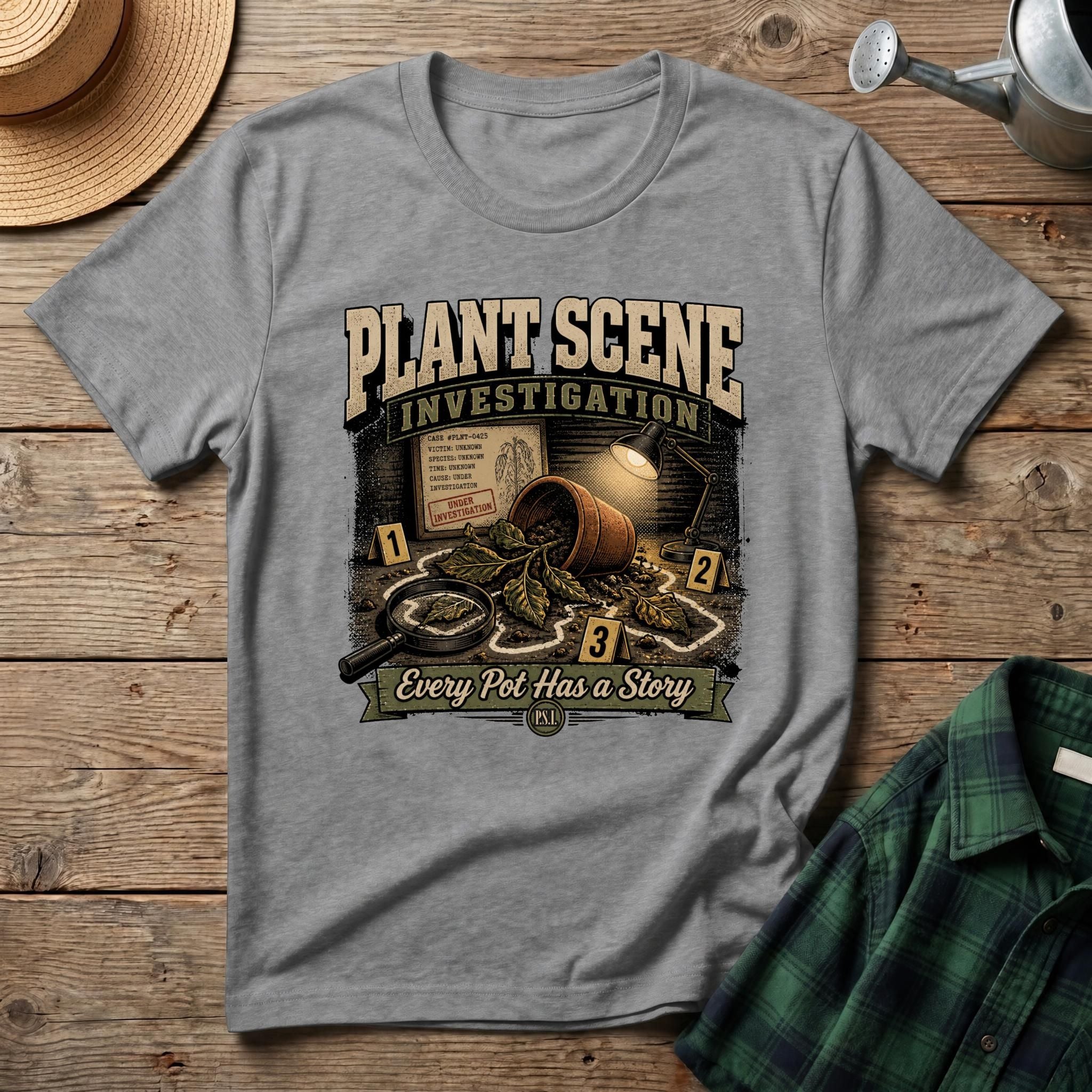 PSI: Plant Scene Investigation T-Shirt