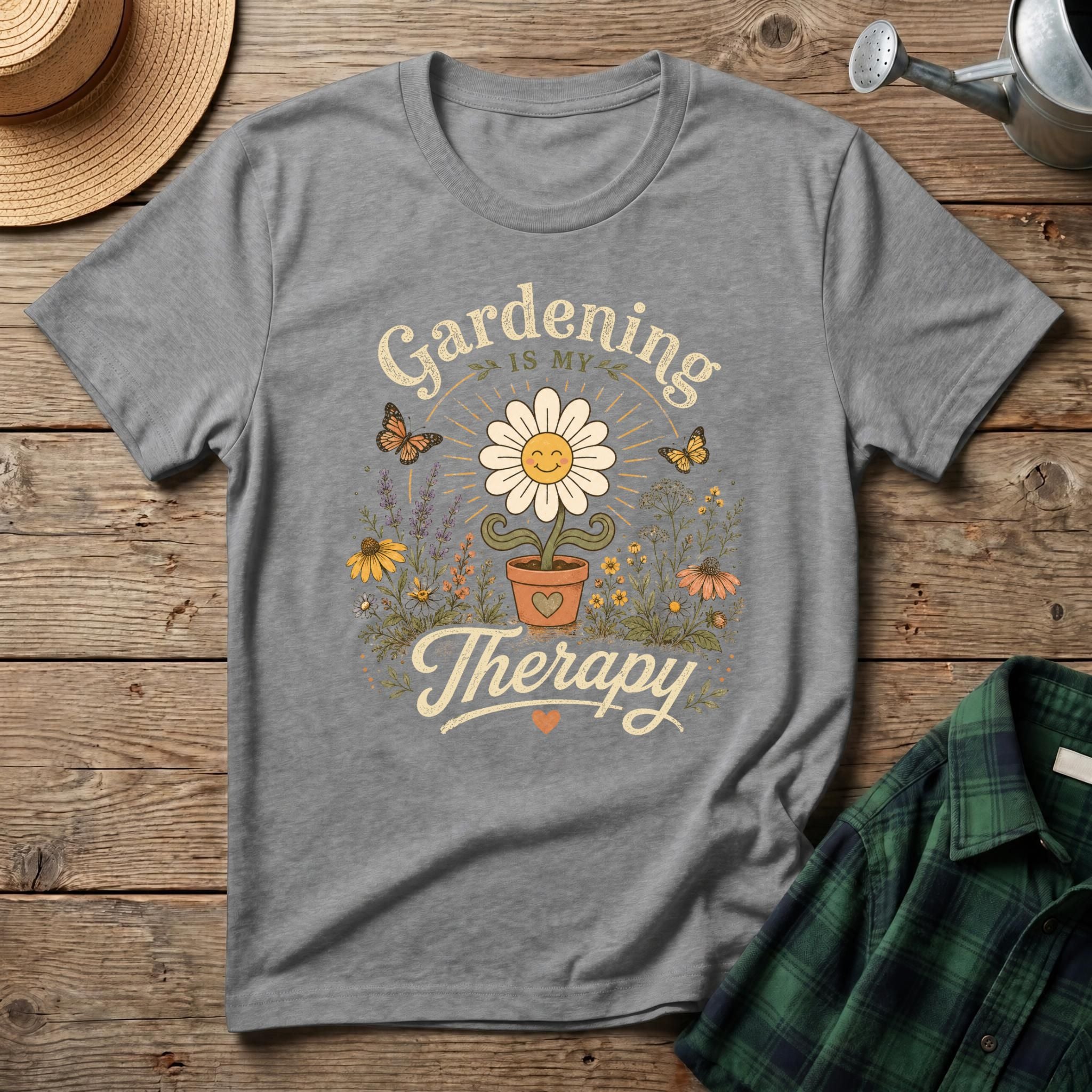 Gardening Is My Therapy T-Shirt