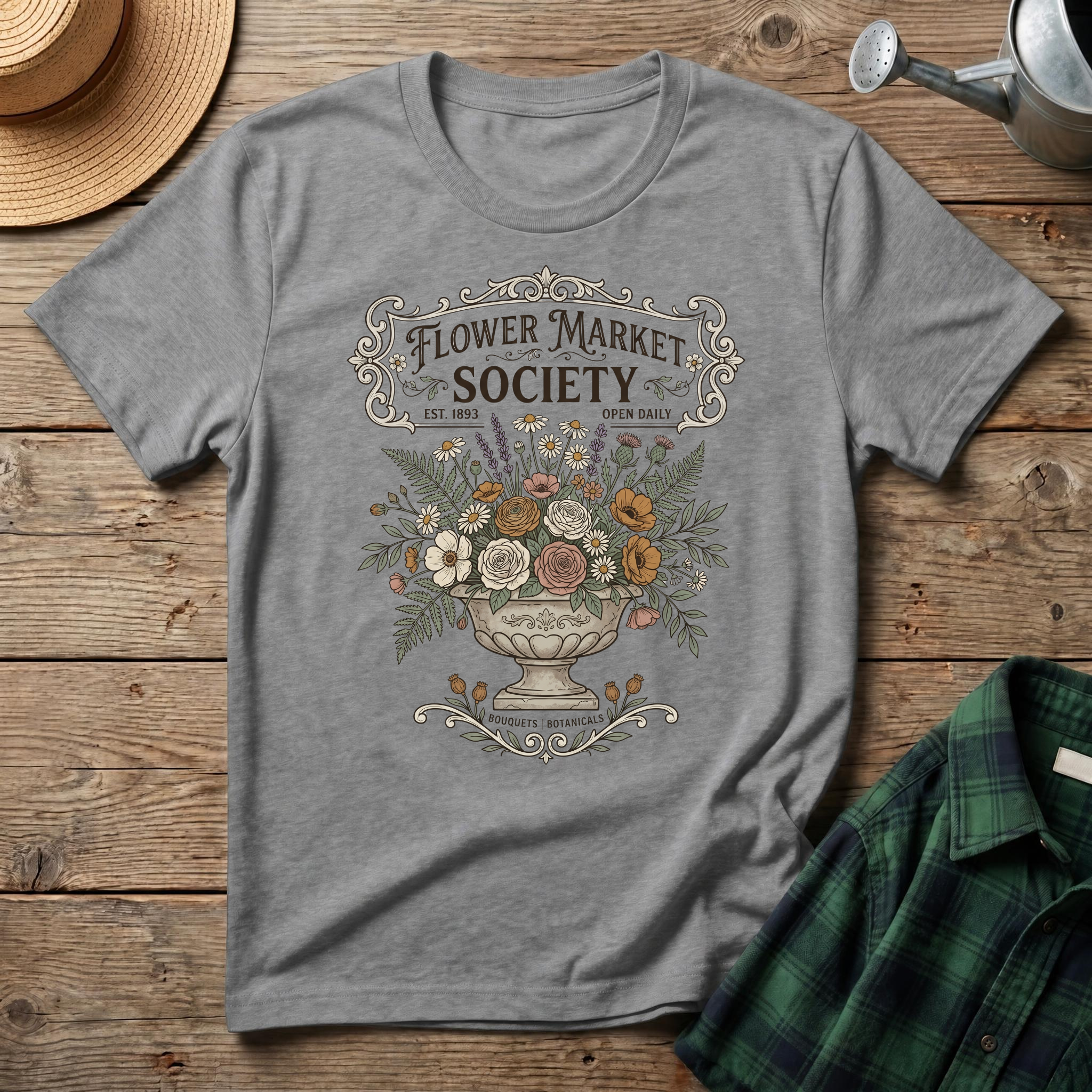 Flower Market Society T-Shirt