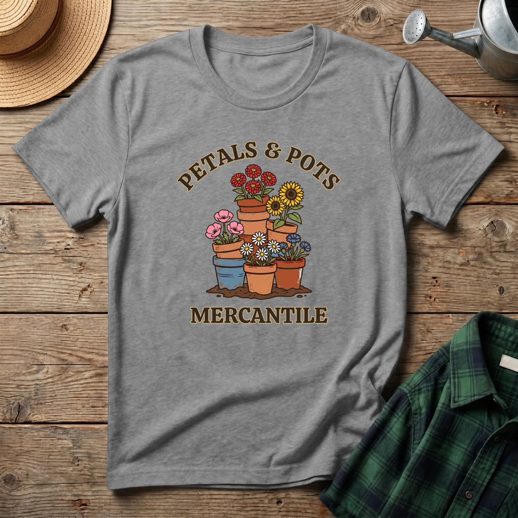 Petals & Pots Mercantile T-Shirt