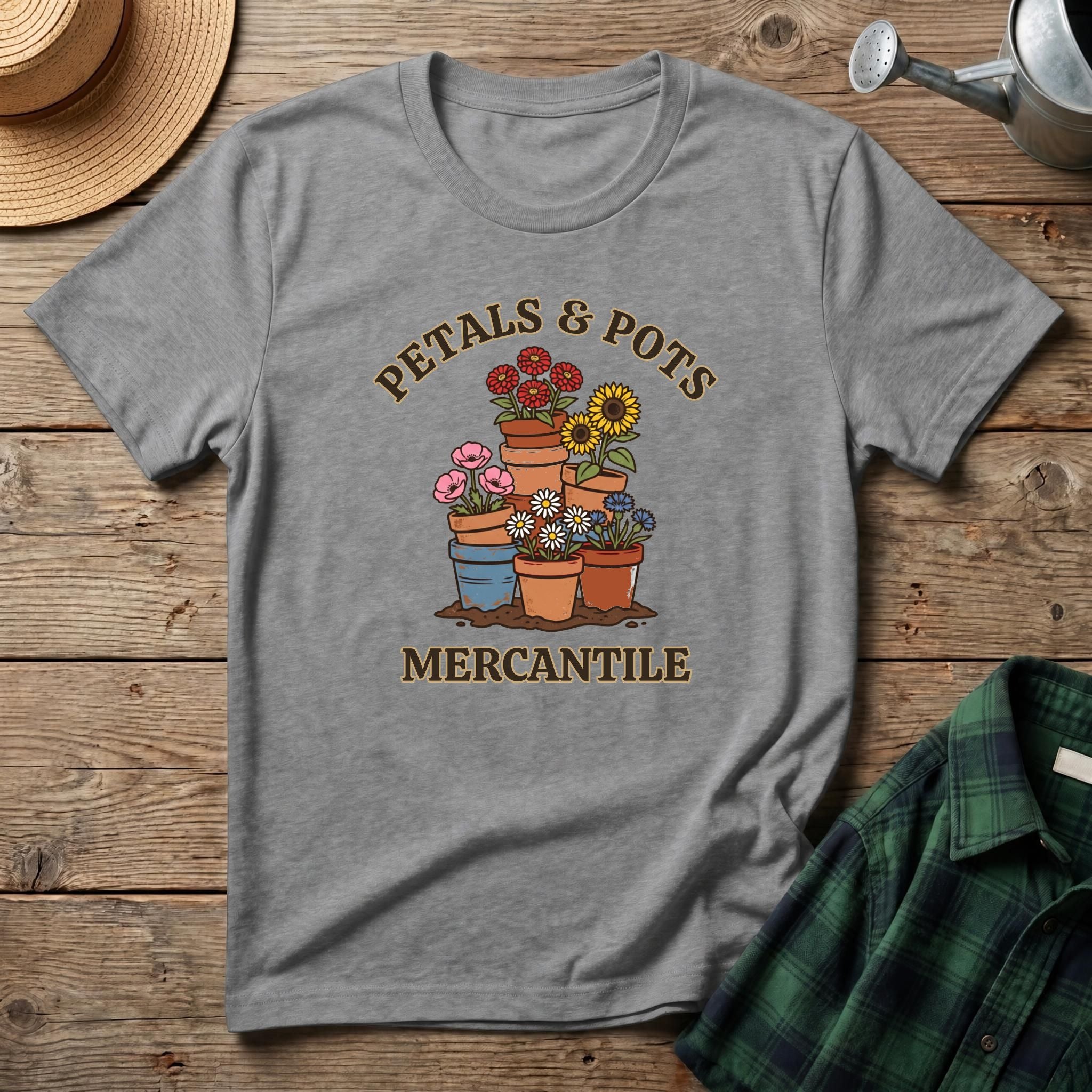 Petals & Pots Mercantile T-Shirt