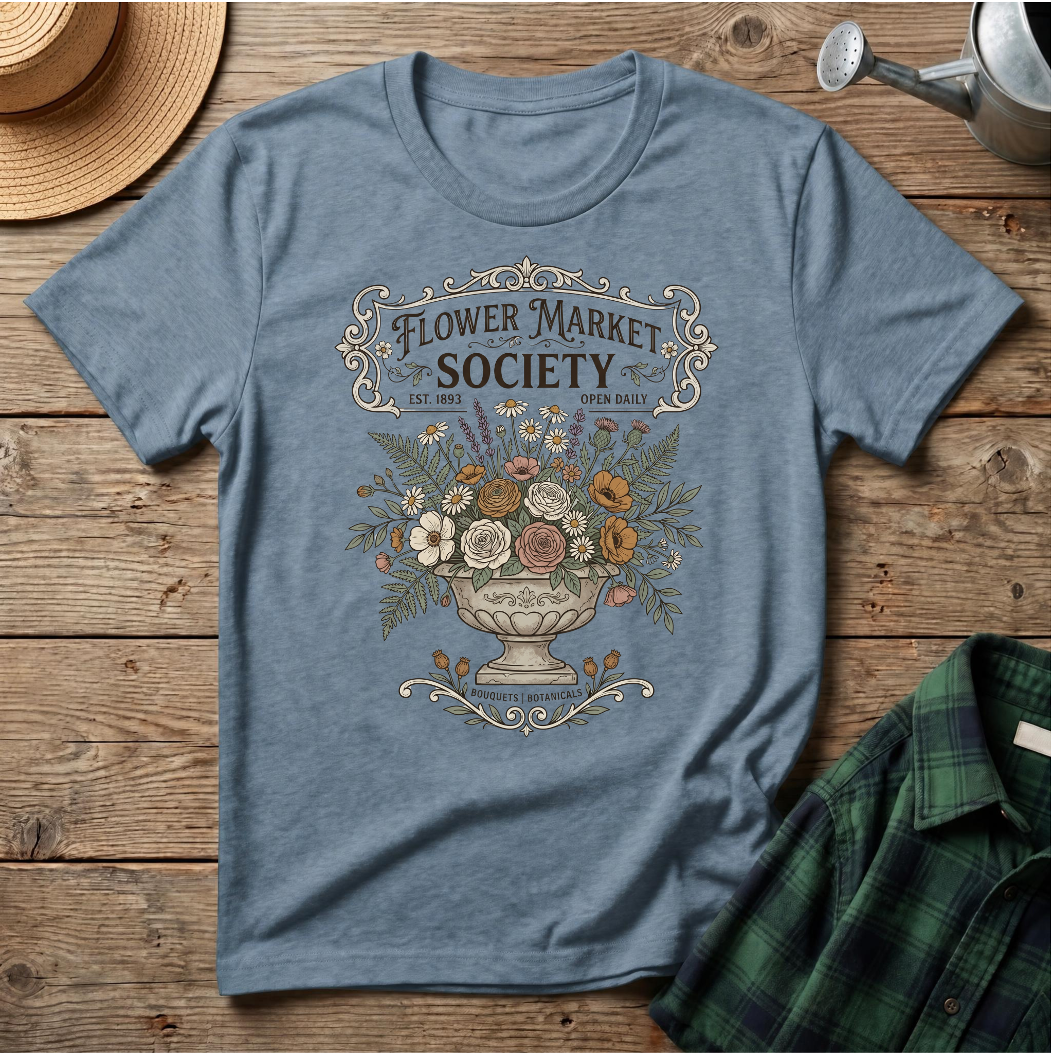 Flower Market Society T-Shirt