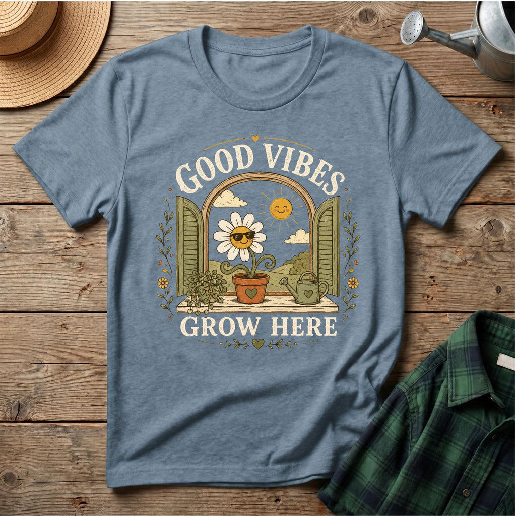Good Vibes Grow Here T-Shirt