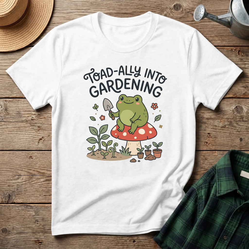 Toad-ally Into Gardening T-Shirt