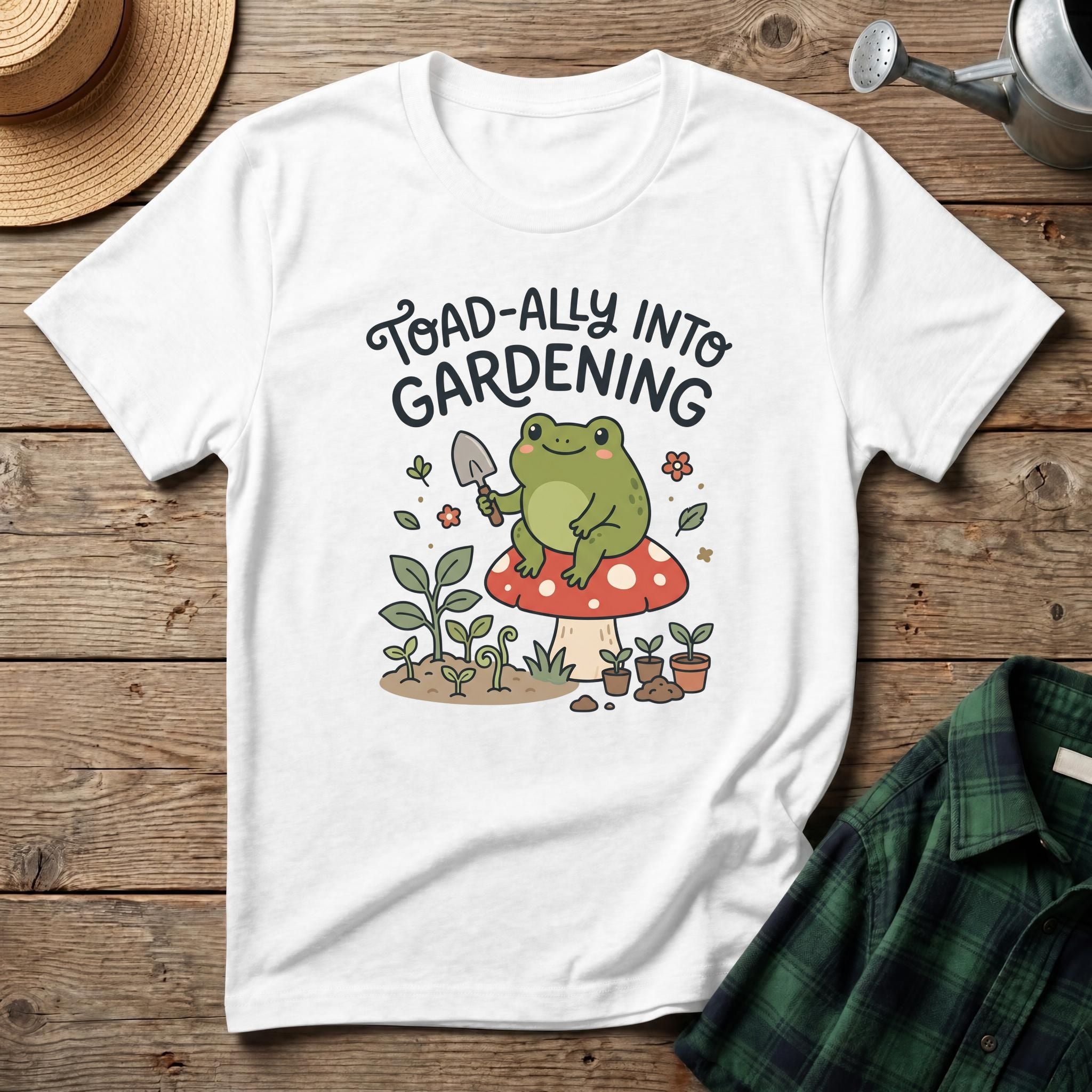 Toad-ally Into Gardening T-Shirt