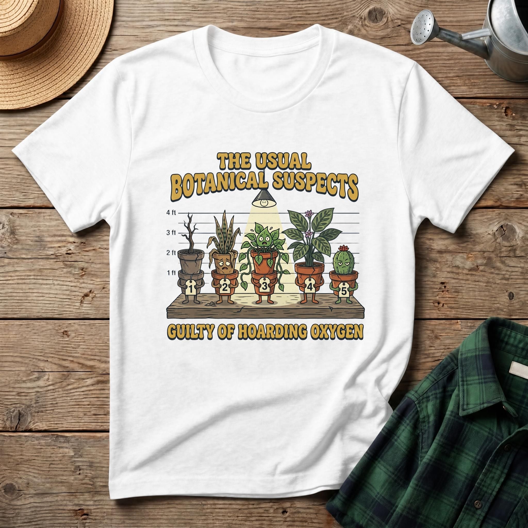 The Usual Botanical Suspects T-Shirt