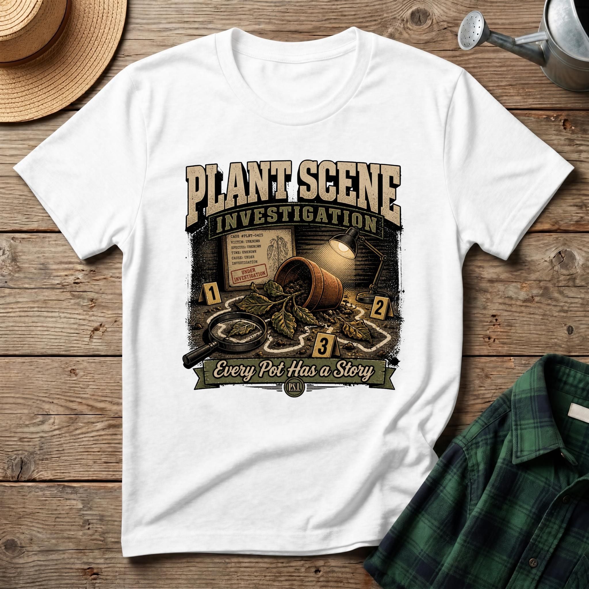 PSI: Plant Scene Investigation T-Shirt