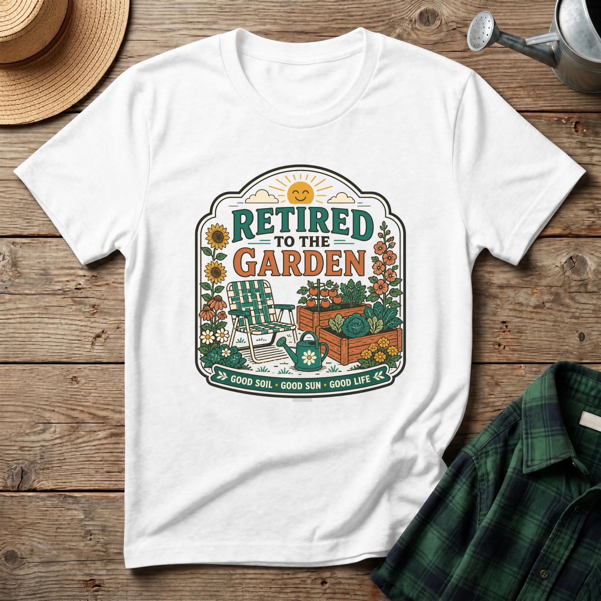 Retired to the Garden T-Shirt