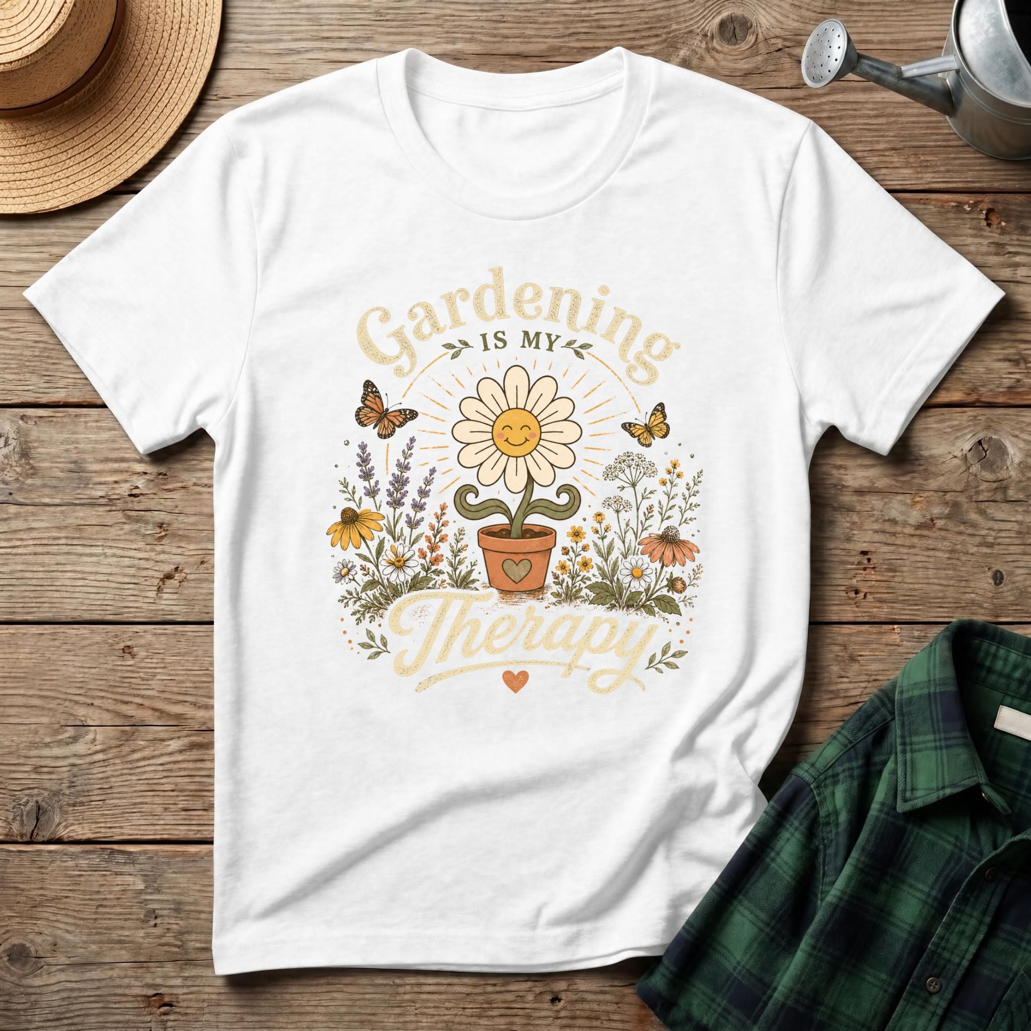 Gardening Is My Therapy T-Shirt