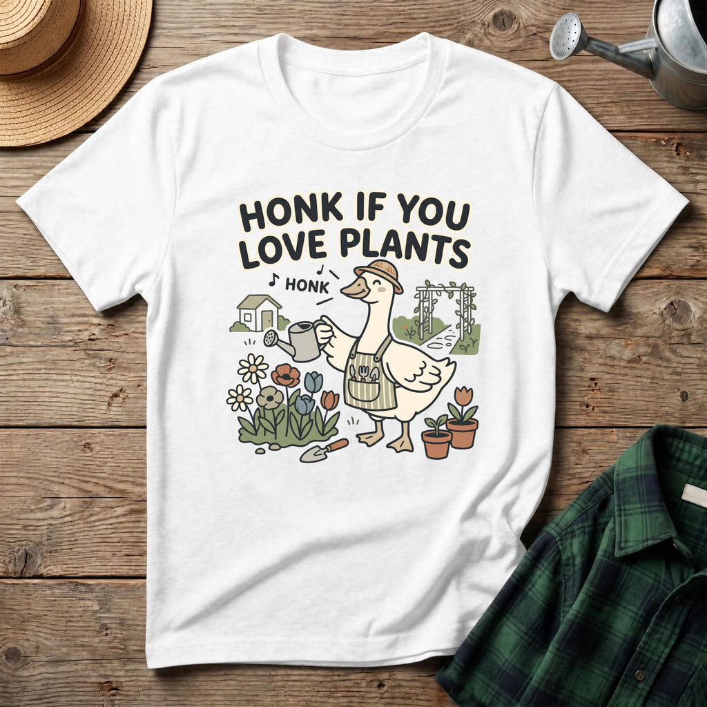 Honk If You Love Plants T-Shirt